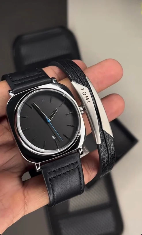 Tomi Black Business Class Watch