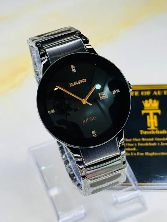 All Black Jubile Rado Watch